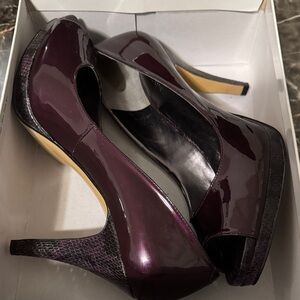 Nine West Deep Purple Heels